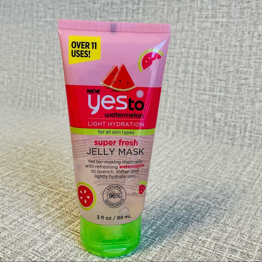 YES TO WATERMELON ~ Light Hydration Jelly Mask NEW